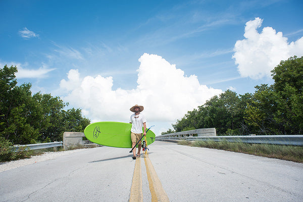Exploring Big Pine Key on SUP by Regina Nicolardi