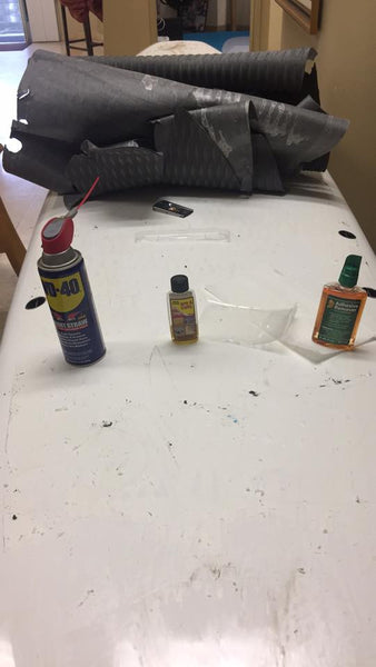 How to remove SUP / Surfboard traction pad?