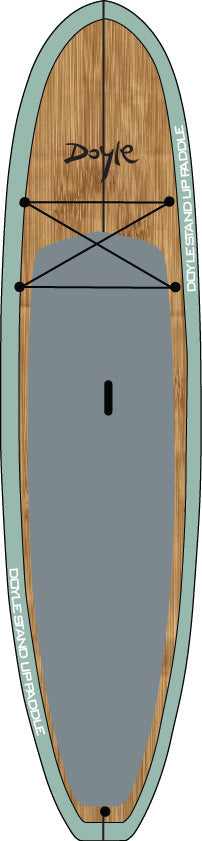Doyle Sport Series Bamboo SUP - Lt Green