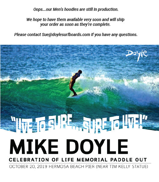 Tiki Mike Memorial Paddleout/ALS Fundraiser Pullover Hoodie